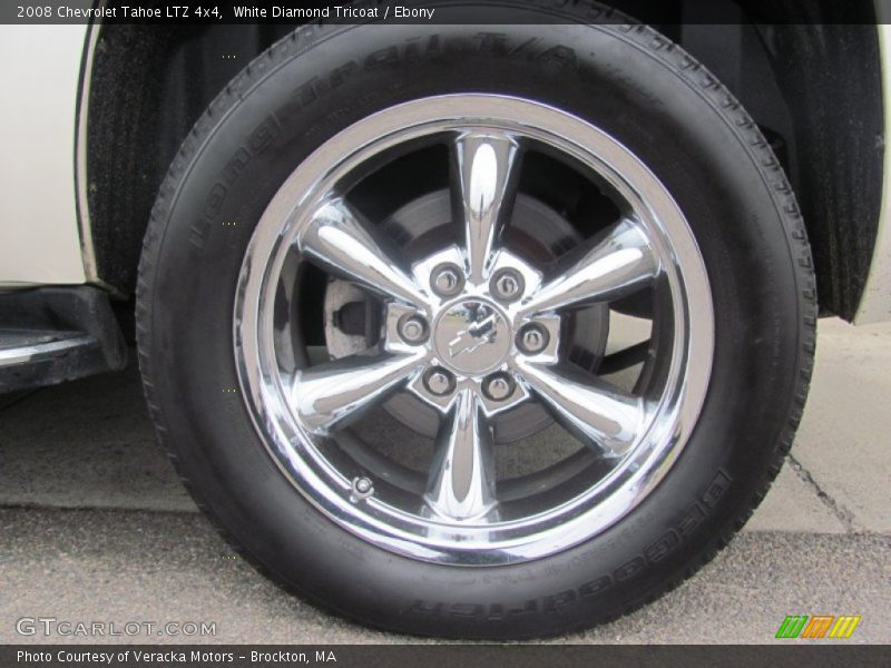 White Diamond Tricoat / Ebony 2008 Chevrolet Tahoe LTZ 4x4