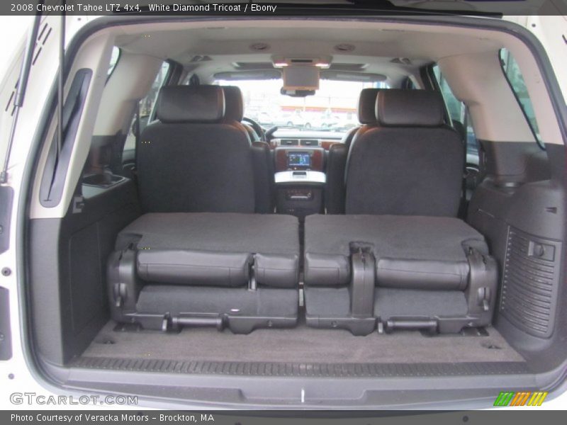 White Diamond Tricoat / Ebony 2008 Chevrolet Tahoe LTZ 4x4