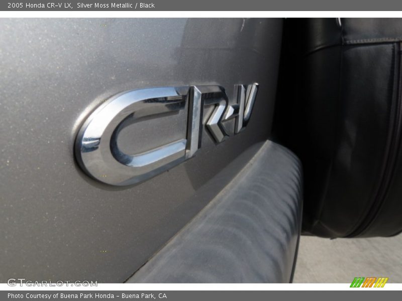 Silver Moss Metallic / Black 2005 Honda CR-V LX