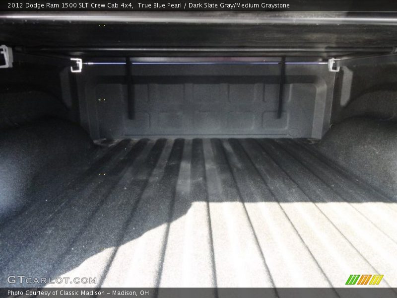 True Blue Pearl / Dark Slate Gray/Medium Graystone 2012 Dodge Ram 1500 SLT Crew Cab 4x4