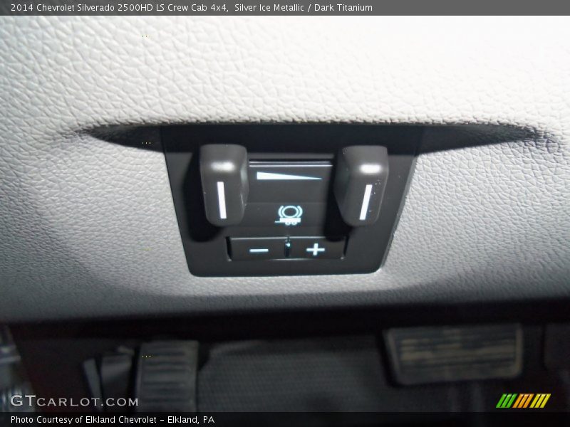 Silver Ice Metallic / Dark Titanium 2014 Chevrolet Silverado 2500HD LS Crew Cab 4x4