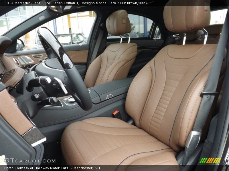 Front Seat of 2014 S 550 Sedan Edition 1