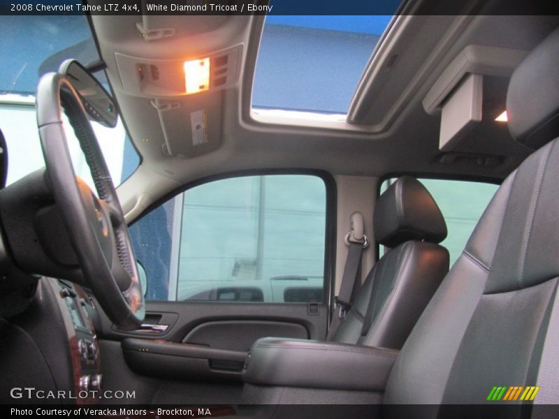 White Diamond Tricoat / Ebony 2008 Chevrolet Tahoe LTZ 4x4