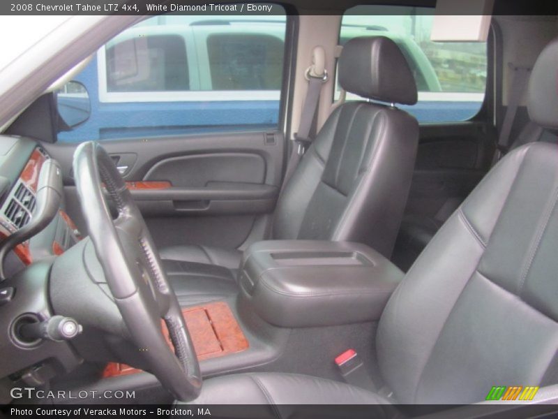 White Diamond Tricoat / Ebony 2008 Chevrolet Tahoe LTZ 4x4