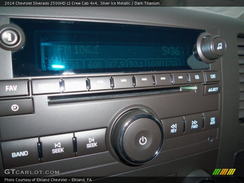 Audio System of 2014 Silverado 2500HD LS Crew Cab 4x4