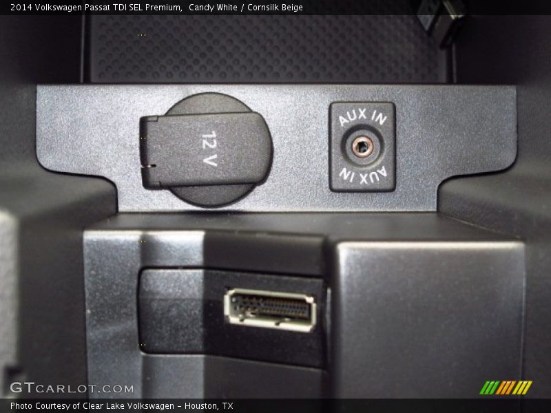 Candy White / Cornsilk Beige 2014 Volkswagen Passat TDI SEL Premium