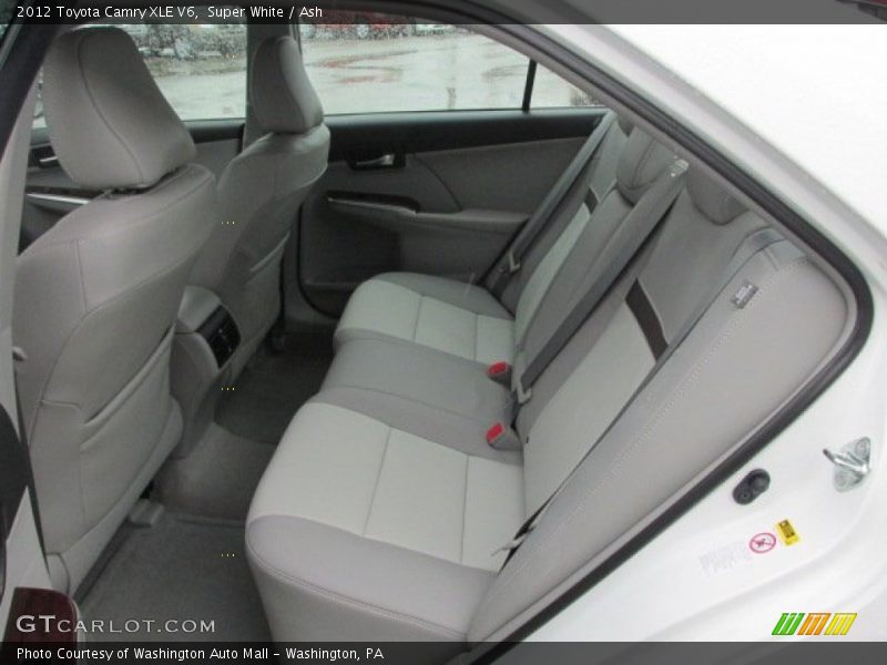 Super White / Ash 2012 Toyota Camry XLE V6