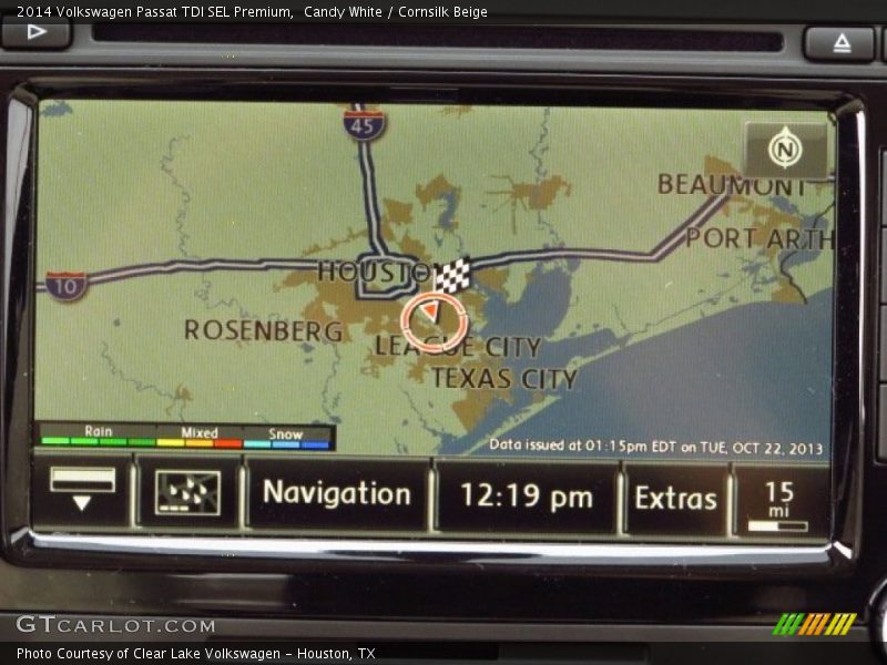 Candy White / Cornsilk Beige 2014 Volkswagen Passat TDI SEL Premium