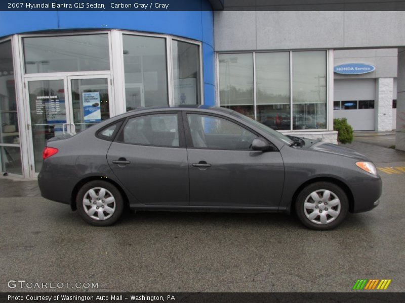 Carbon Gray / Gray 2007 Hyundai Elantra GLS Sedan