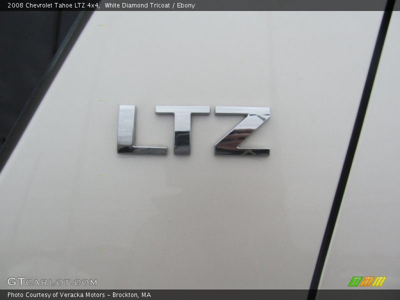 White Diamond Tricoat / Ebony 2008 Chevrolet Tahoe LTZ 4x4