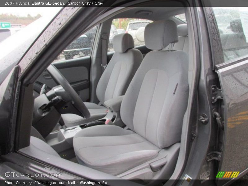 Carbon Gray / Gray 2007 Hyundai Elantra GLS Sedan