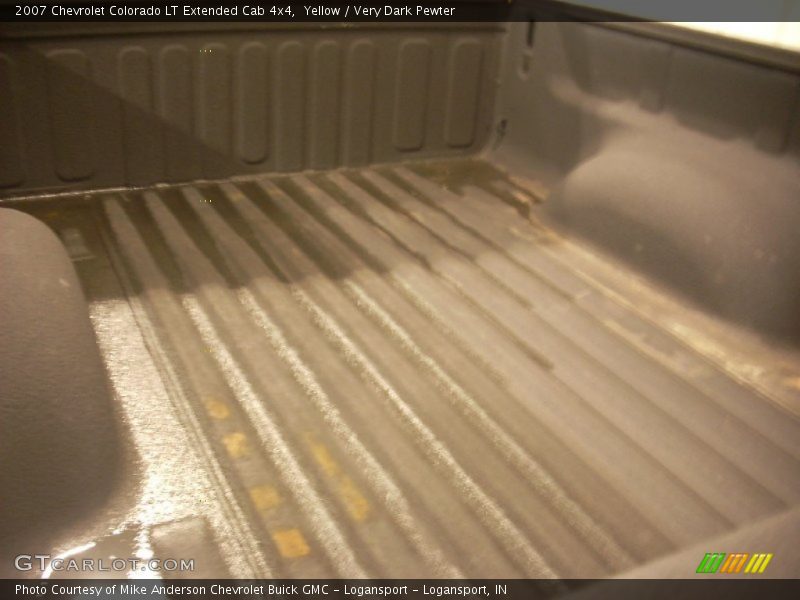 Yellow / Very Dark Pewter 2007 Chevrolet Colorado LT Extended Cab 4x4