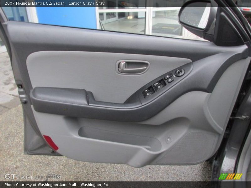 Carbon Gray / Gray 2007 Hyundai Elantra GLS Sedan