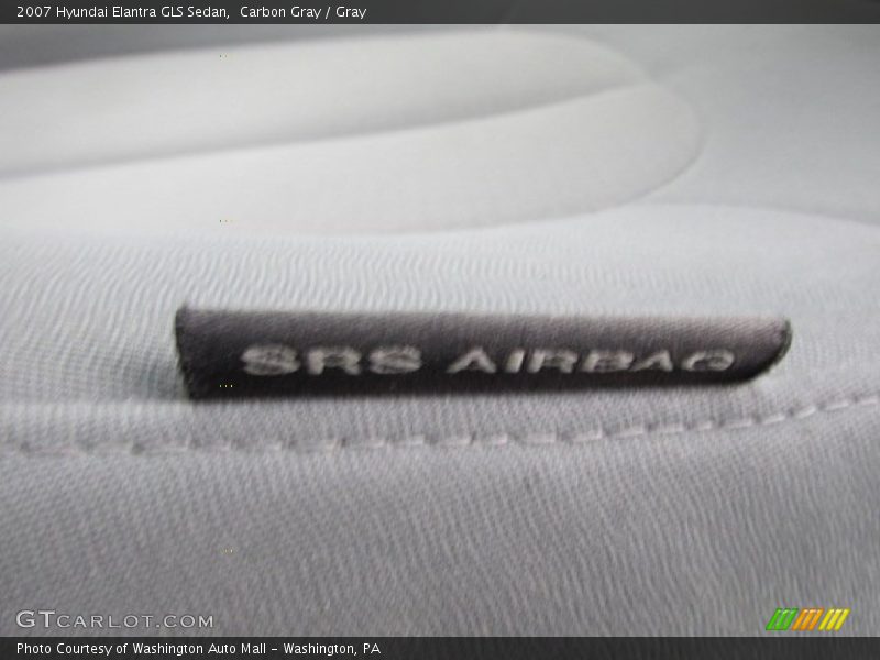 Carbon Gray / Gray 2007 Hyundai Elantra GLS Sedan
