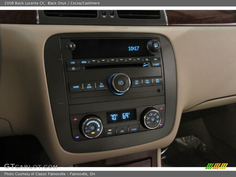 Black Onyx / Cocoa/Cashmere 2008 Buick Lucerne CX