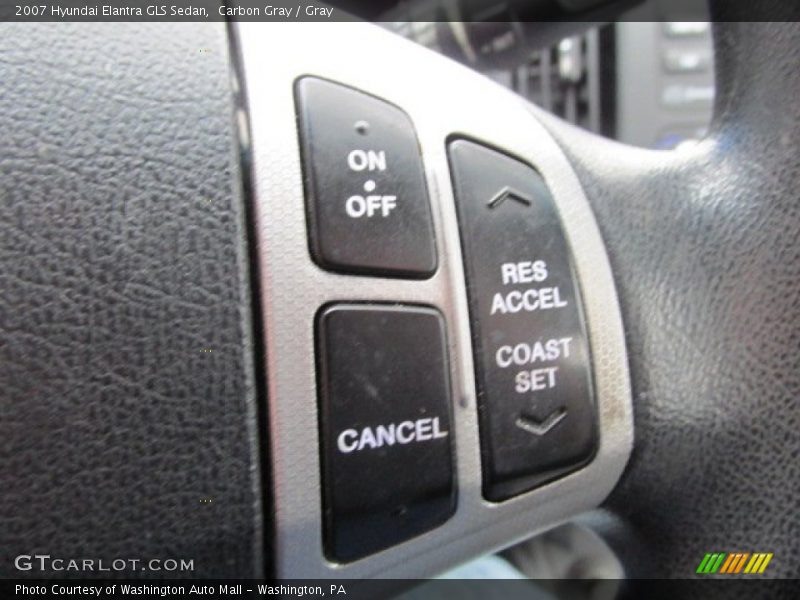 Carbon Gray / Gray 2007 Hyundai Elantra GLS Sedan