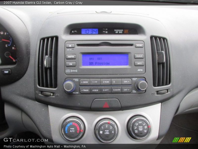 Carbon Gray / Gray 2007 Hyundai Elantra GLS Sedan
