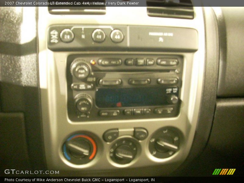 Yellow / Very Dark Pewter 2007 Chevrolet Colorado LT Extended Cab 4x4