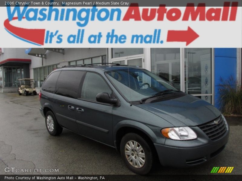 Magnesium Pearl / Medium Slate Gray 2006 Chrysler Town & Country