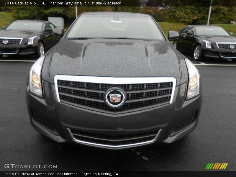 Phantom Gray Metallic / Jet Black/Jet Black 2014 Cadillac ATS 2.5L