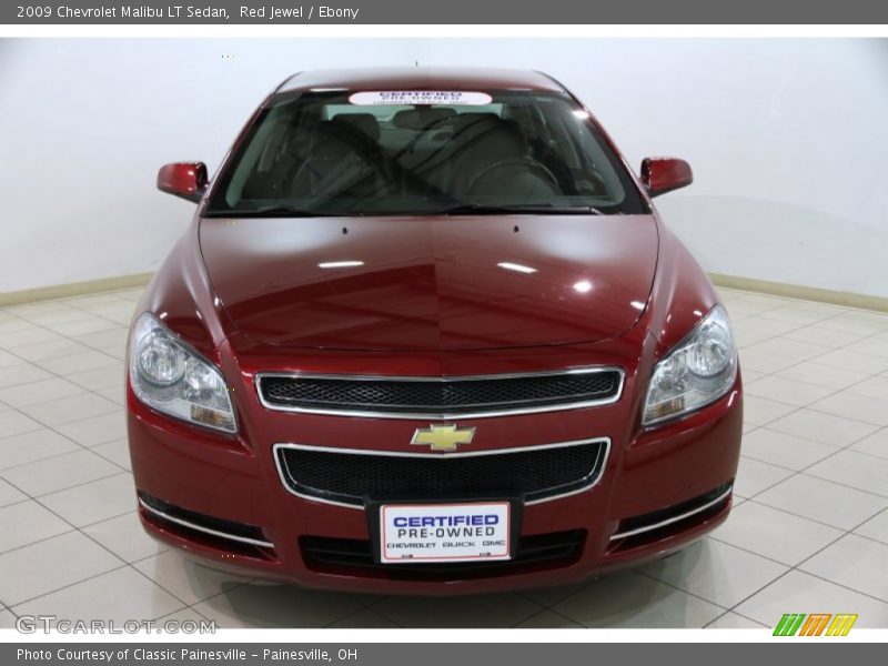 Red Jewel / Ebony 2009 Chevrolet Malibu LT Sedan