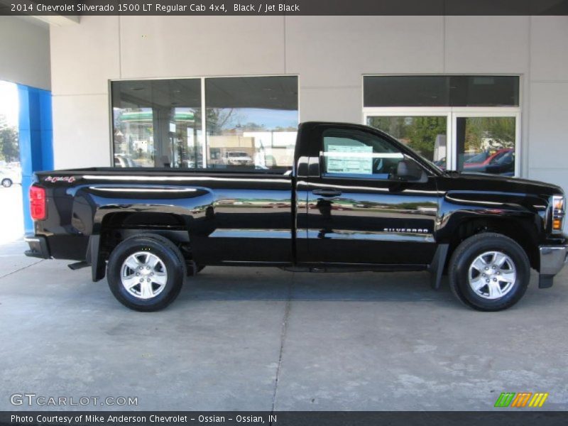 Black / Jet Black 2014 Chevrolet Silverado 1500 LT Regular Cab 4x4