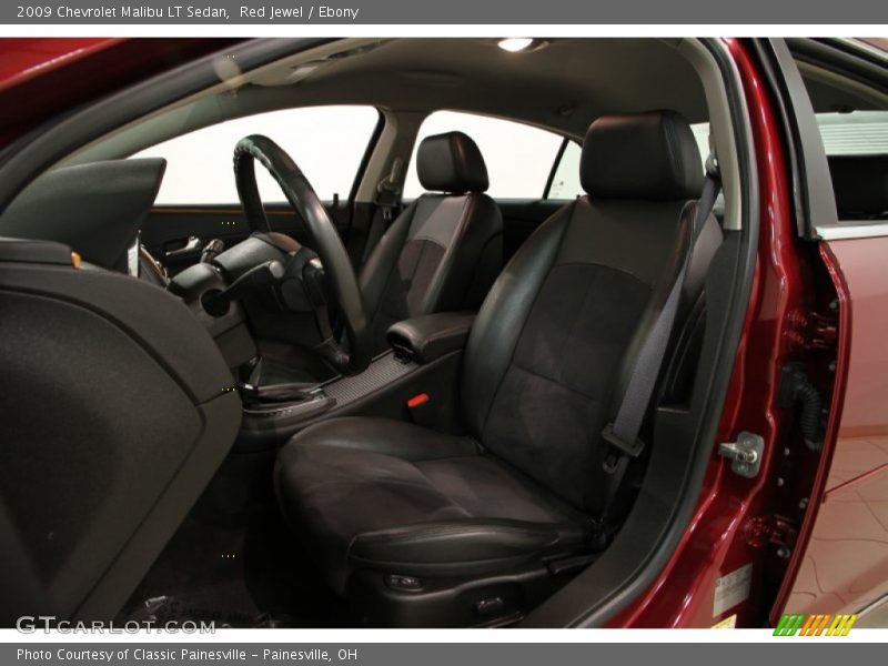  2009 Malibu LT Sedan Ebony Interior