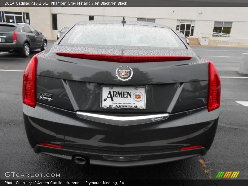 Phantom Gray Metallic / Jet Black/Jet Black 2014 Cadillac ATS 2.5L