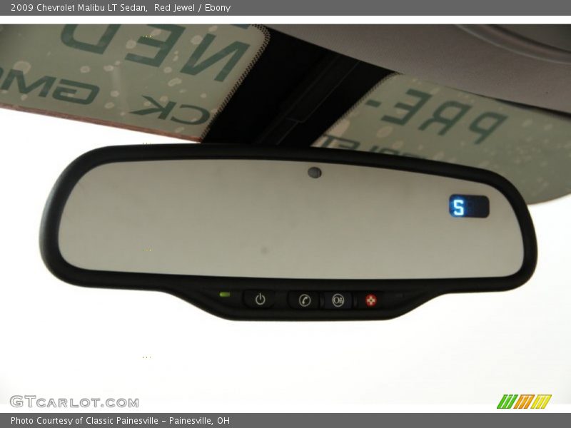 Red Jewel / Ebony 2009 Chevrolet Malibu LT Sedan