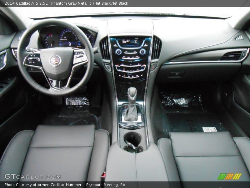 Phantom Gray Metallic / Jet Black/Jet Black 2014 Cadillac ATS 2.5L