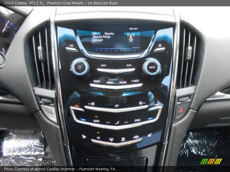 Phantom Gray Metallic / Jet Black/Jet Black 2014 Cadillac ATS 2.5L