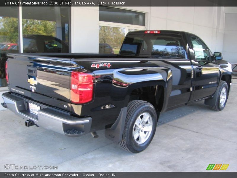 Black / Jet Black 2014 Chevrolet Silverado 1500 LT Regular Cab 4x4