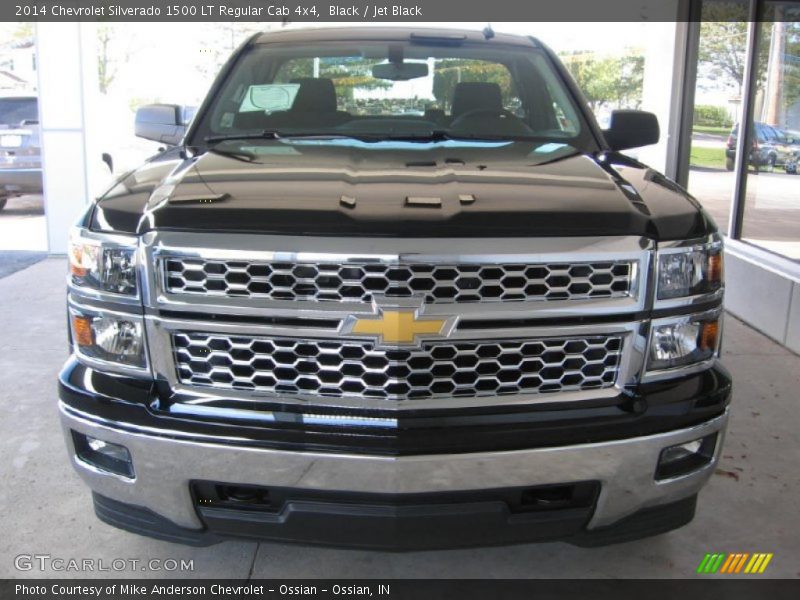 Black / Jet Black 2014 Chevrolet Silverado 1500 LT Regular Cab 4x4