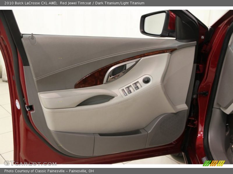 Red Jewel Tintcoat / Dark Titanium/Light Titanium 2010 Buick LaCrosse CXL AWD