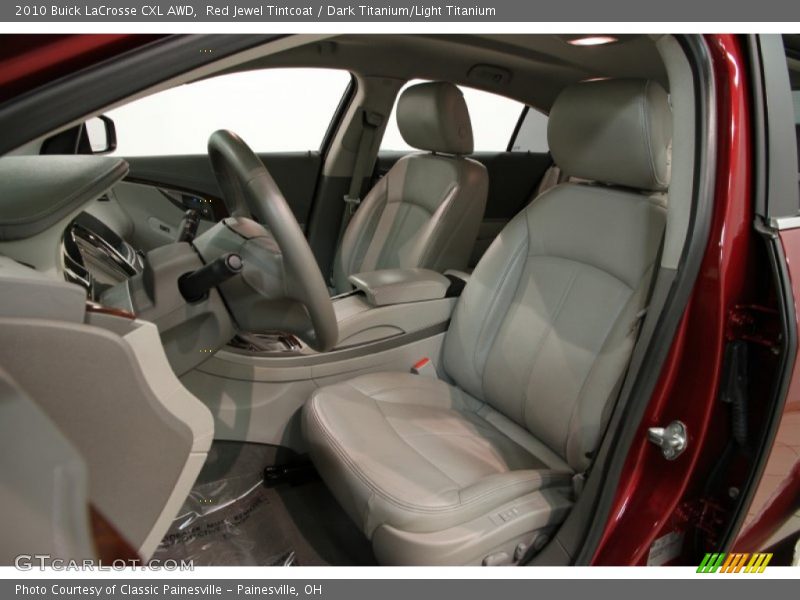 Red Jewel Tintcoat / Dark Titanium/Light Titanium 2010 Buick LaCrosse CXL AWD