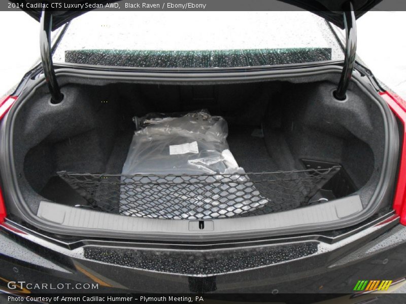 Black Raven / Ebony/Ebony 2014 Cadillac CTS Luxury Sedan AWD