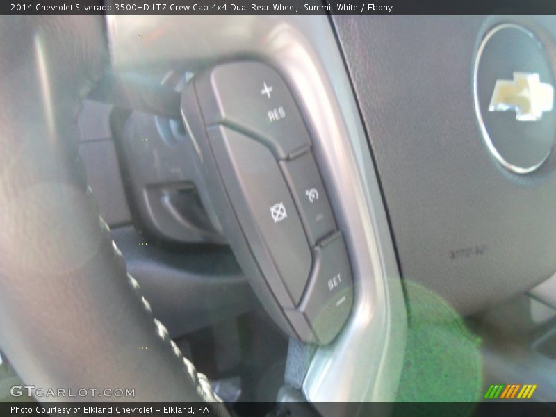 Summit White / Ebony 2014 Chevrolet Silverado 3500HD LTZ Crew Cab 4x4 Dual Rear Wheel