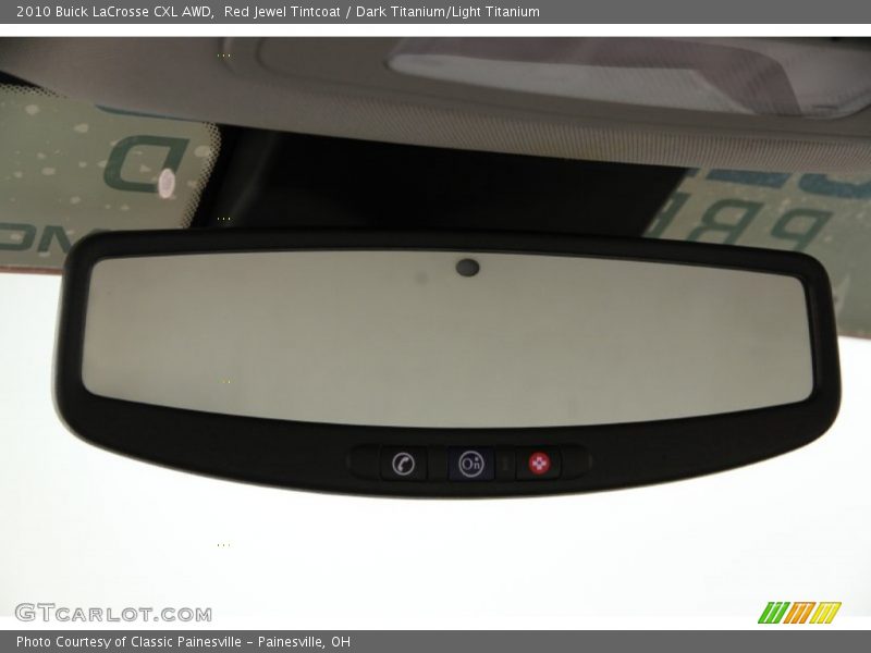 Red Jewel Tintcoat / Dark Titanium/Light Titanium 2010 Buick LaCrosse CXL AWD