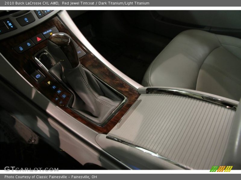 Red Jewel Tintcoat / Dark Titanium/Light Titanium 2010 Buick LaCrosse CXL AWD