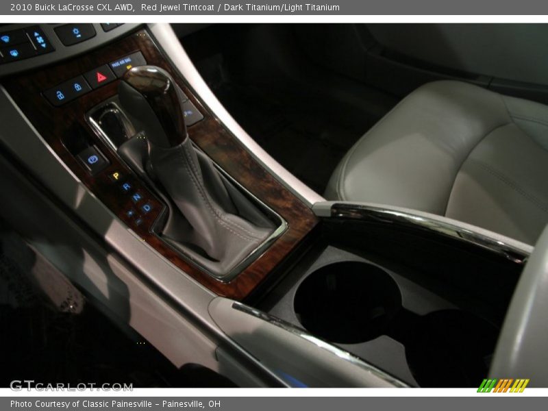Red Jewel Tintcoat / Dark Titanium/Light Titanium 2010 Buick LaCrosse CXL AWD