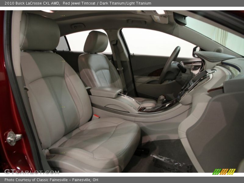 Red Jewel Tintcoat / Dark Titanium/Light Titanium 2010 Buick LaCrosse CXL AWD