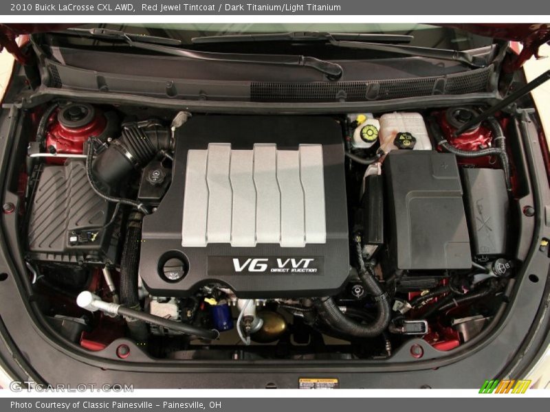Red Jewel Tintcoat / Dark Titanium/Light Titanium 2010 Buick LaCrosse CXL AWD