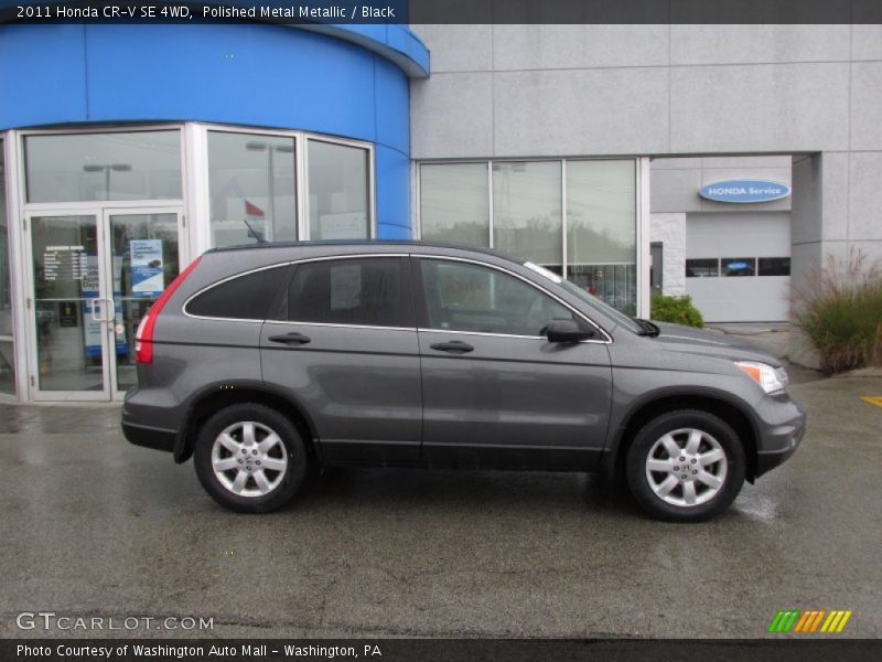 Polished Metal Metallic / Black 2011 Honda CR-V SE 4WD