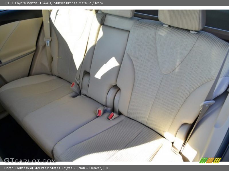 Sunset Bronze Metallic / Ivory 2013 Toyota Venza LE AWD