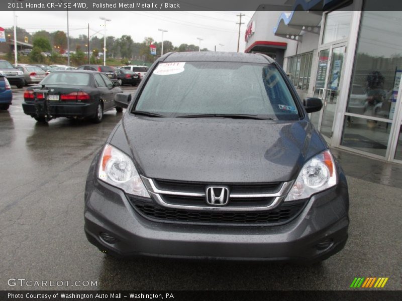 Polished Metal Metallic / Black 2011 Honda CR-V SE 4WD