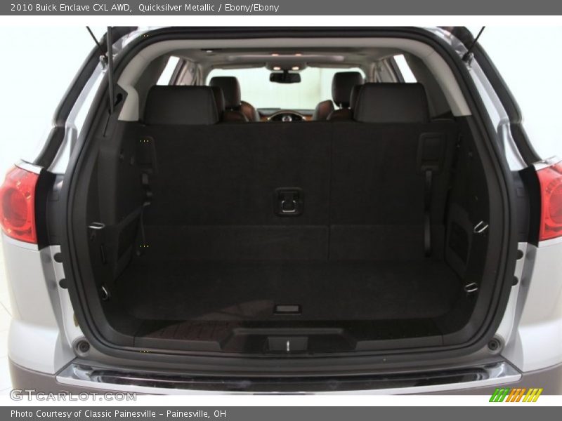 Quicksilver Metallic / Ebony/Ebony 2010 Buick Enclave CXL AWD