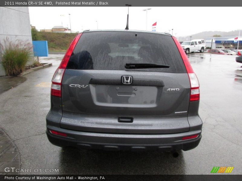 Polished Metal Metallic / Black 2011 Honda CR-V SE 4WD