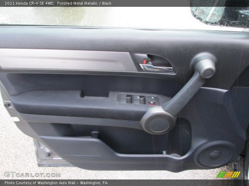 Polished Metal Metallic / Black 2011 Honda CR-V SE 4WD