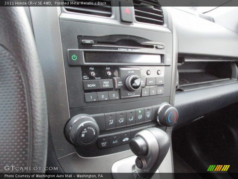 Polished Metal Metallic / Black 2011 Honda CR-V SE 4WD