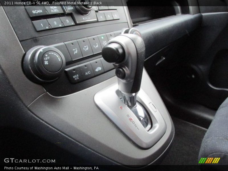 Polished Metal Metallic / Black 2011 Honda CR-V SE 4WD